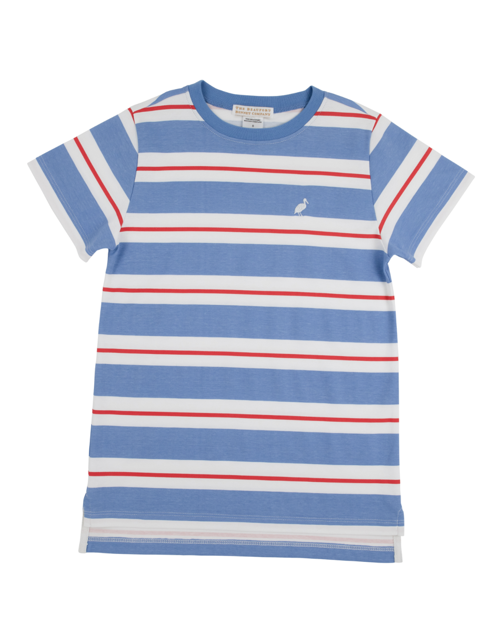 TBBC Carter Crewneck Barbados Blue/Red/White Stripe