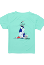 Properly Tied PT25 SS Performance Tee Golf Cubs Soft Green