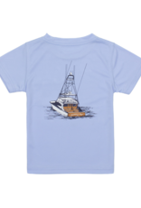 Properly Tied PT25 SS Performance Tee Deep Waters Light Blue