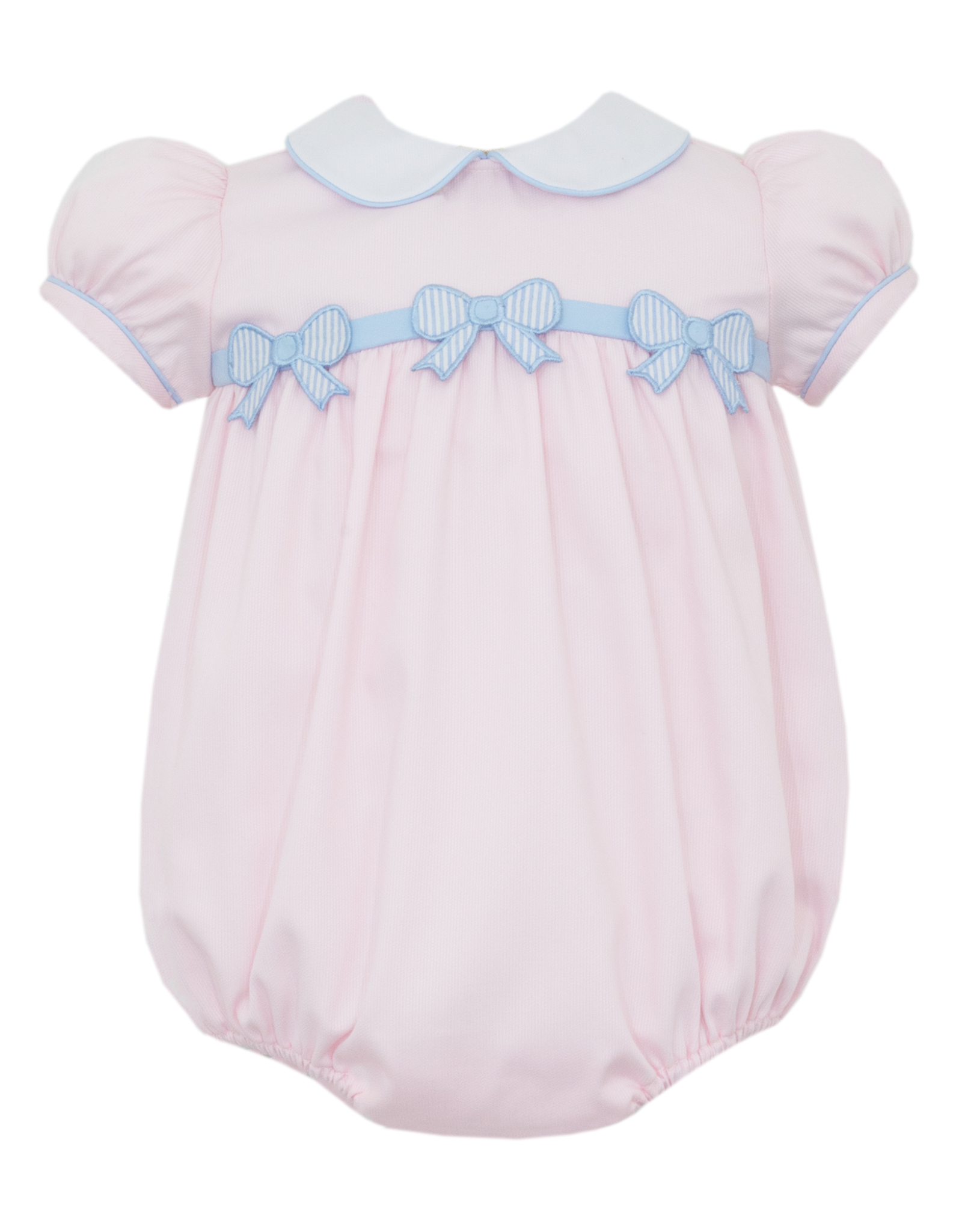 Claire and Charlie 5001F Pink Pique Bows Bubble
