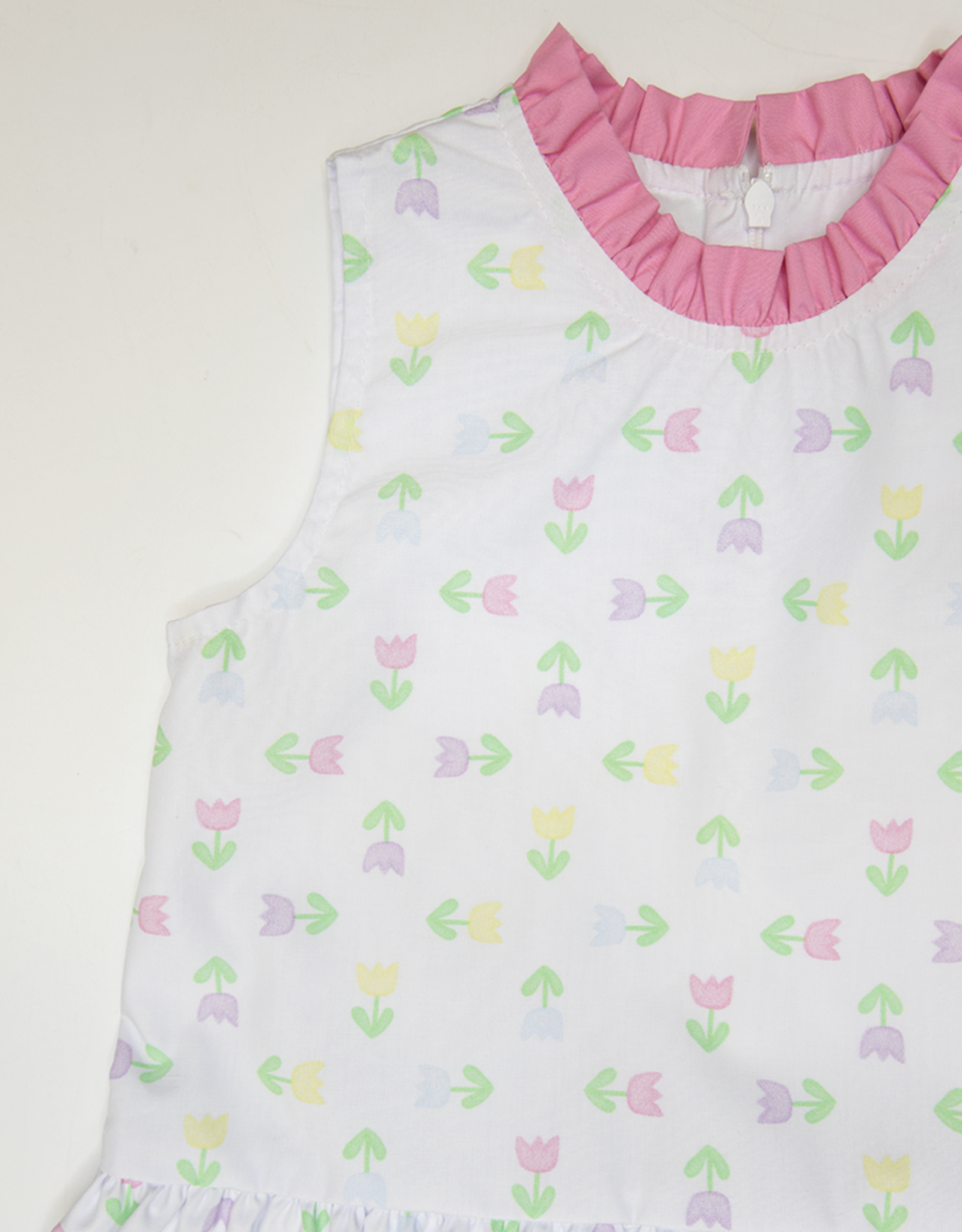 Mint Magnolia Eleanor Dress Rail Trail Tulips