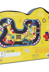 Floss and Rock Cars 80pc "Race Track" Shaped Puzzle