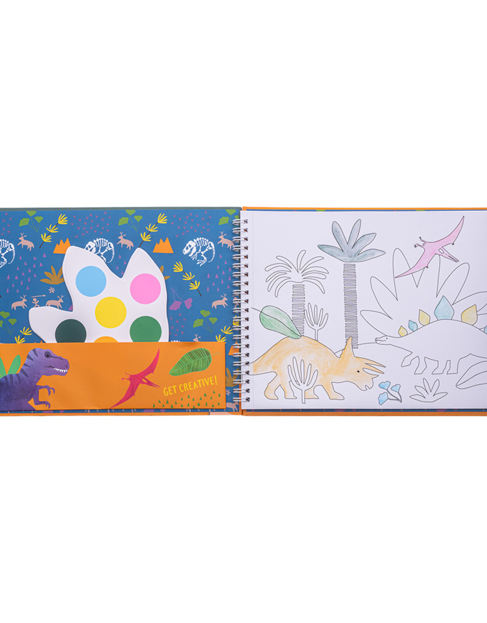 Floss and Rock My Painting Pad Dino