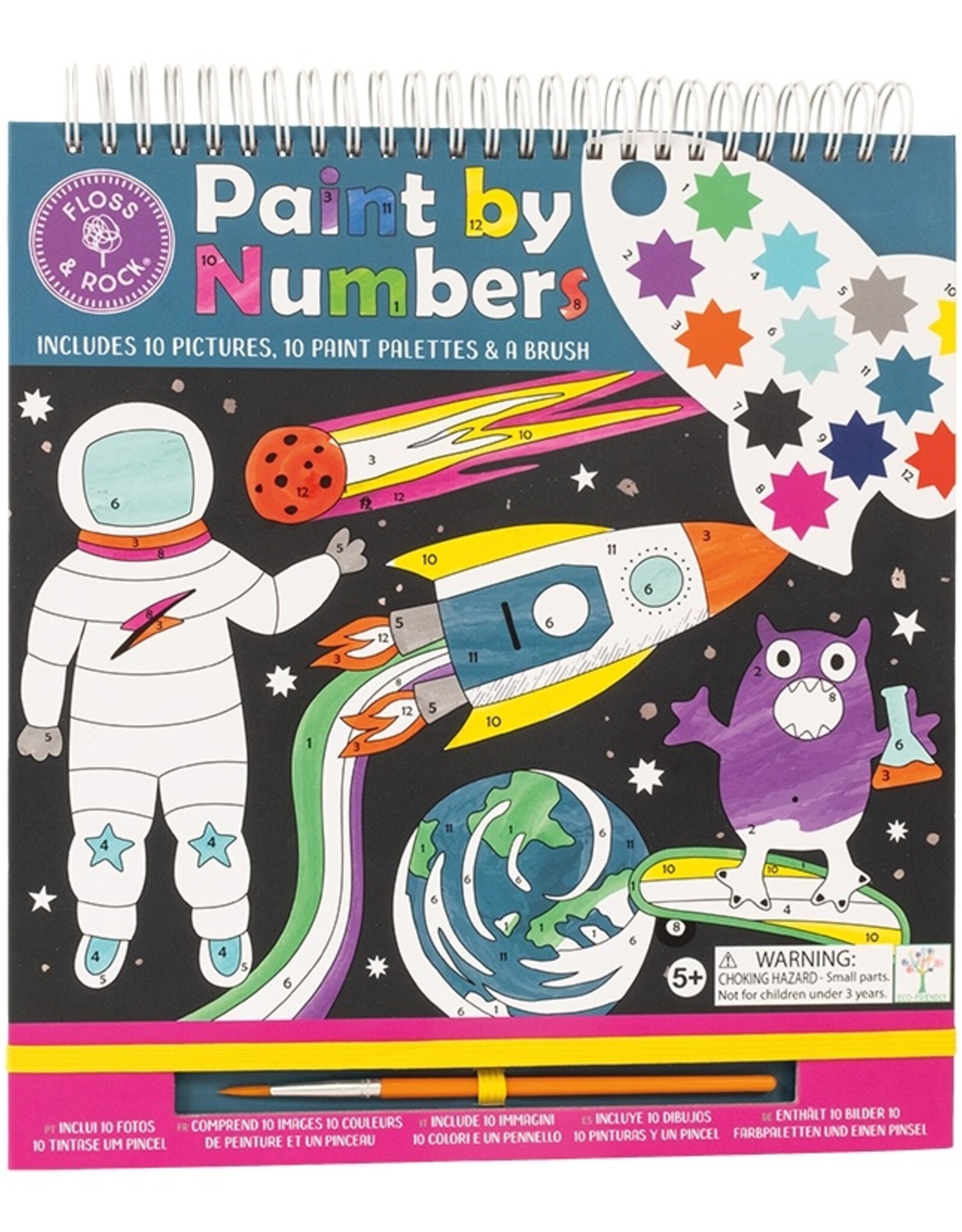 Floss and Rock Space Paint By Numbers