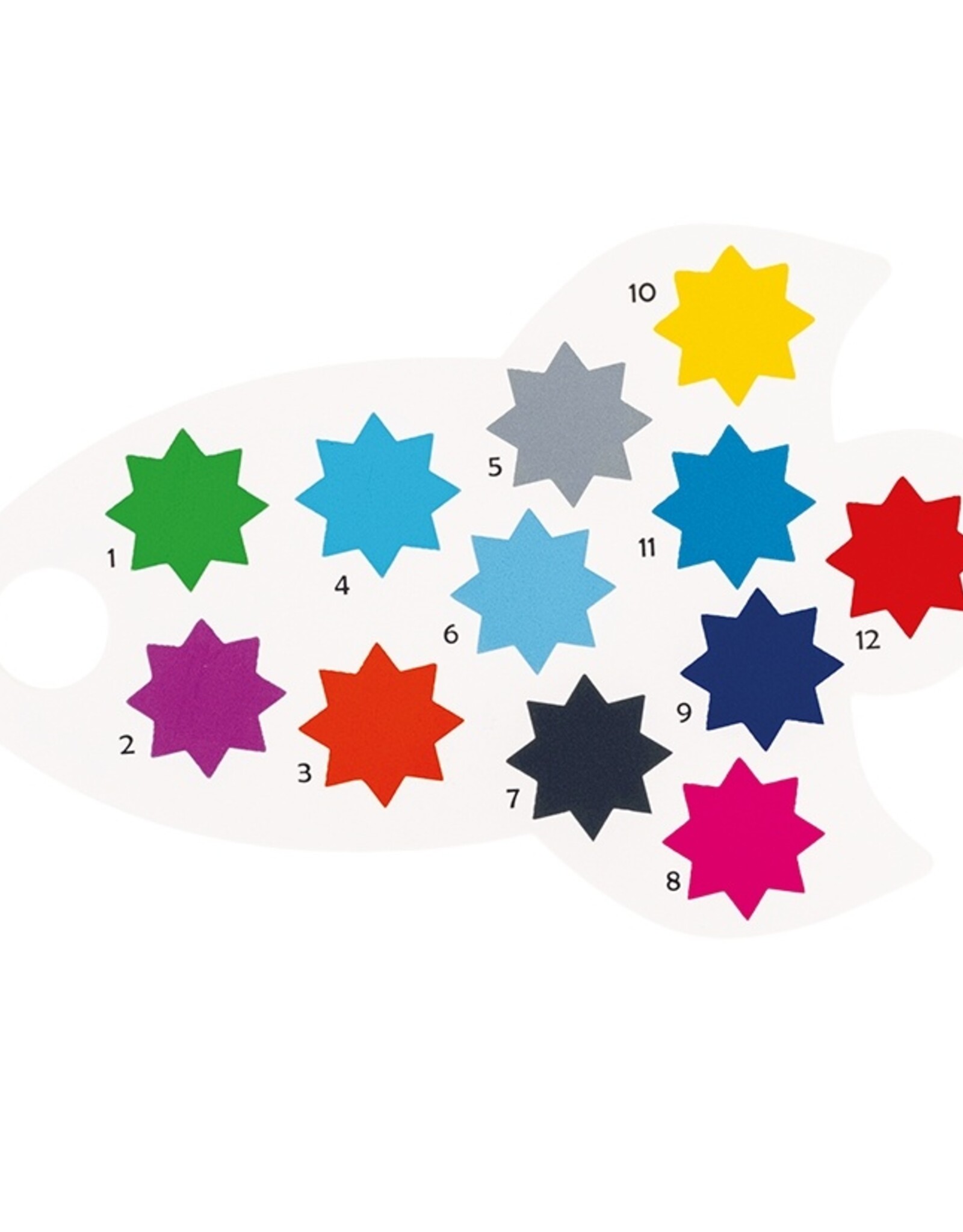 Floss and Rock Space Paint By Numbers