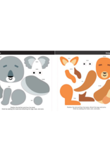 Sourcebooks First Sticker Art: Zoo Animals