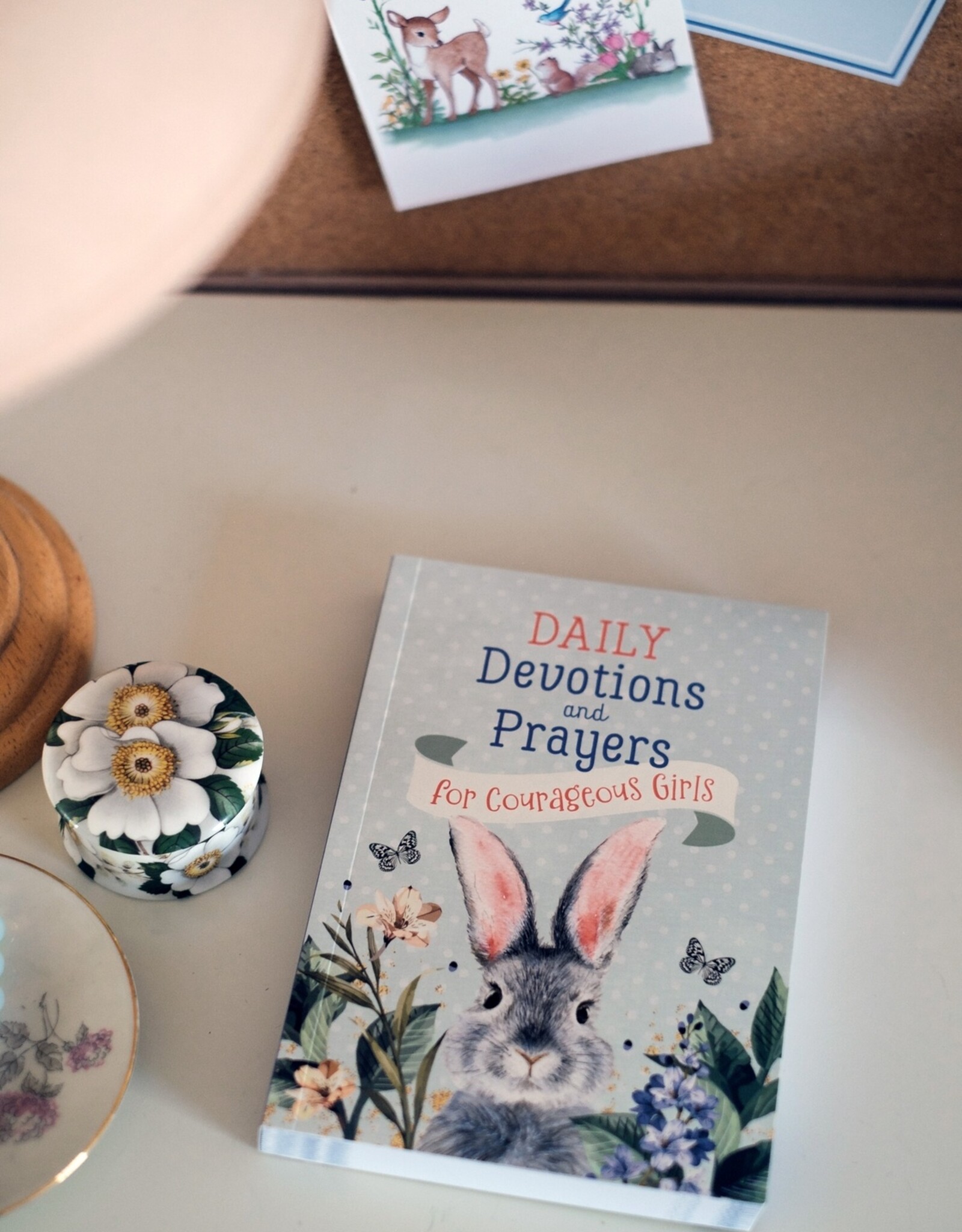 Barbour Publishing Daily Devotions and Prayers for Courageous Girls
