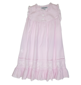 Sweet Dreams Shadow Stitch Pink Bow Gown