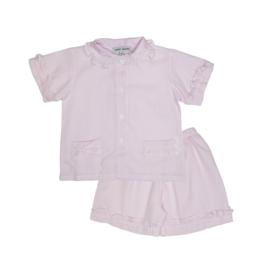 Sweet Dreams Pink Ruffle Short PJ