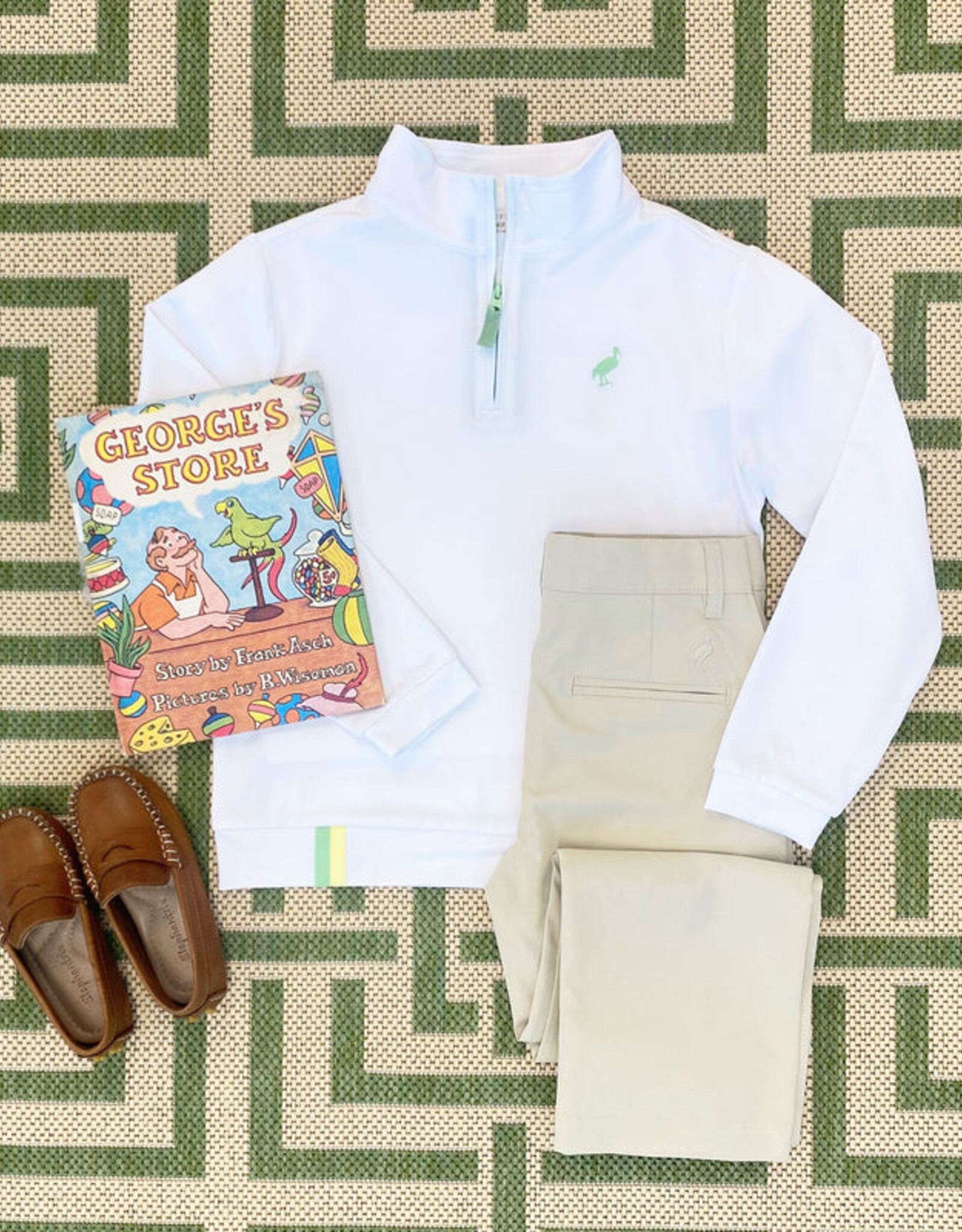 TBBC Twill Prep School Pants Keeneland Khaki