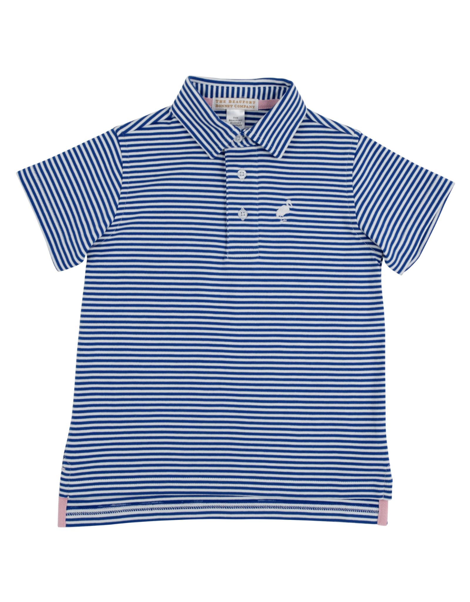 TBBC Prim Proper Polo Rockefeller Royal Stripe