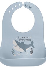 Stephen Joseph SJ Silicone Bib Shark