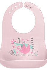 Stephen Joseph SJ Silicone Bib Sloth