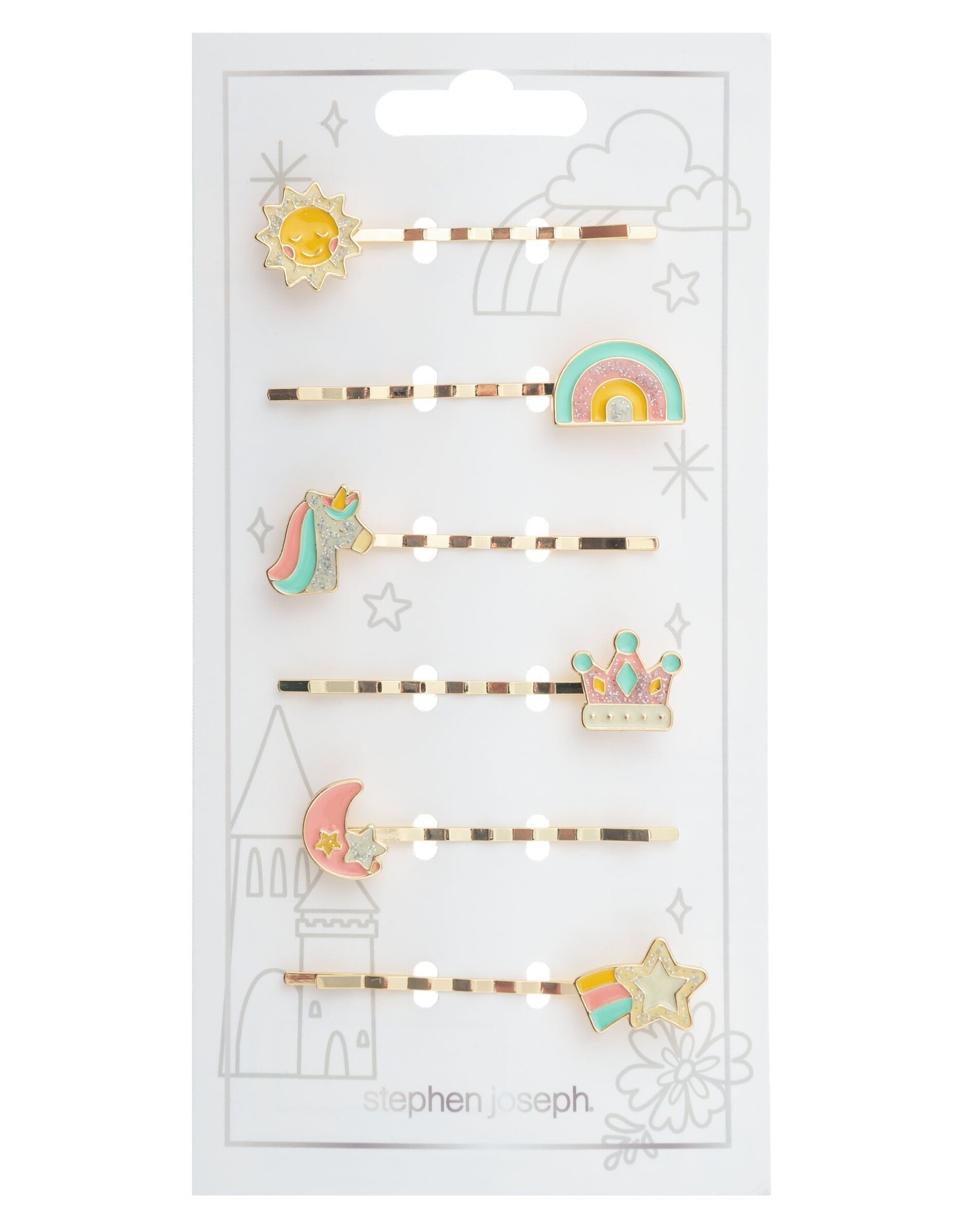 Stephen Joseph SJ Enamel Hair Pins