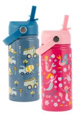 Stephen Joseph SJ Stainless Steel Bottle w/Handle