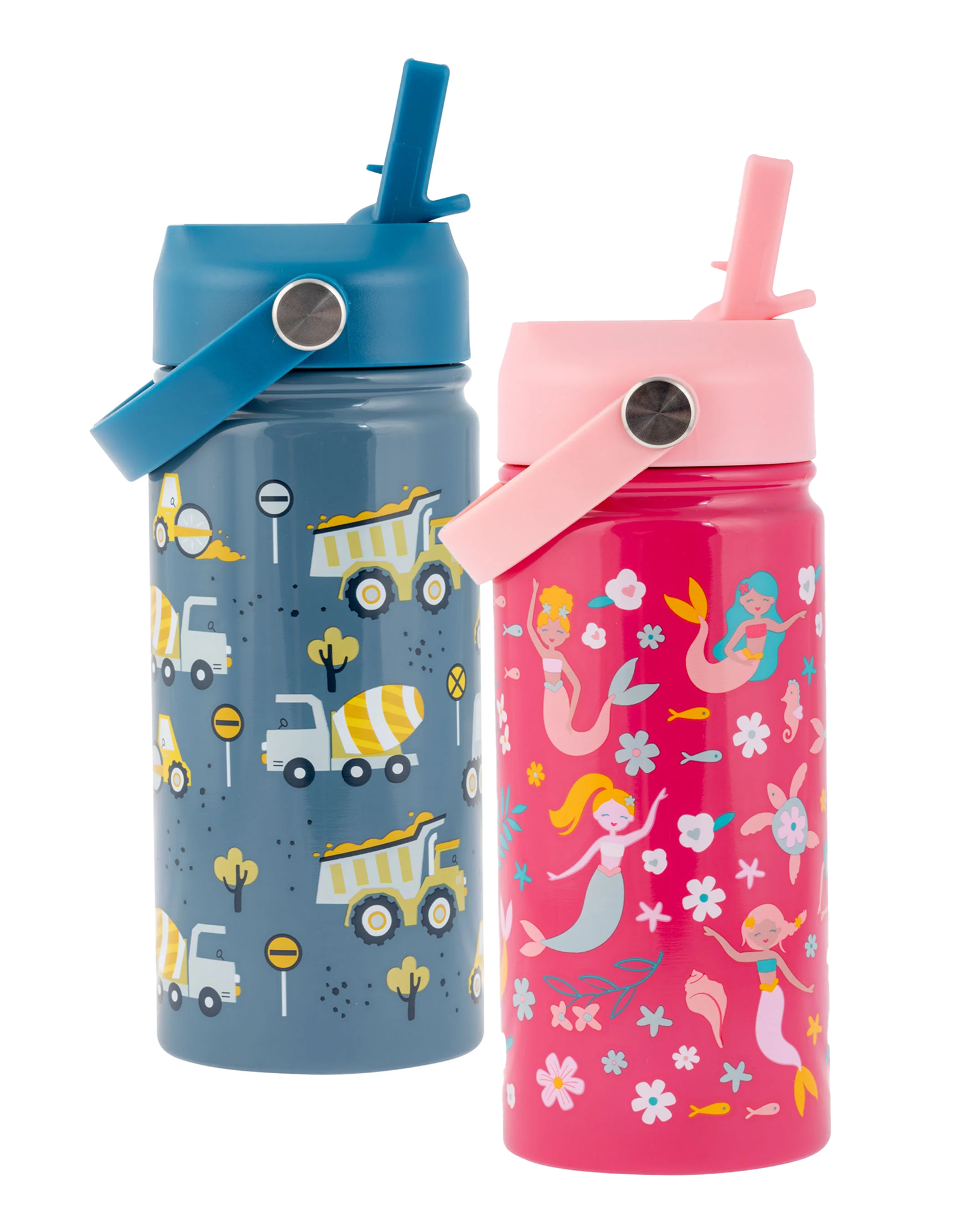 Stephen Joseph SJ Stainless Steel Bottle w/Handle