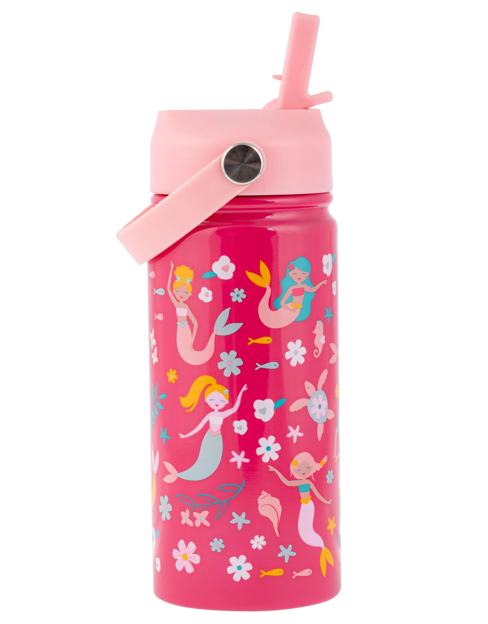 Stephen Joseph SJ Stainless Steel Bottle w/Handle