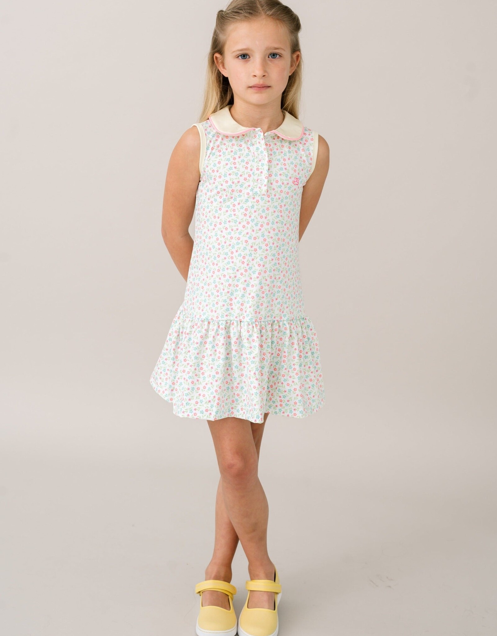 Set Athleisure Darla Dropwaist Dress Petal Pop Floral