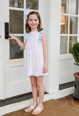 James and Lottie JL25 Lilly Dress Knit Cherries & Bows