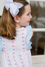 James and Lottie JL25 Lilly Dress Knit Cherries & Bows