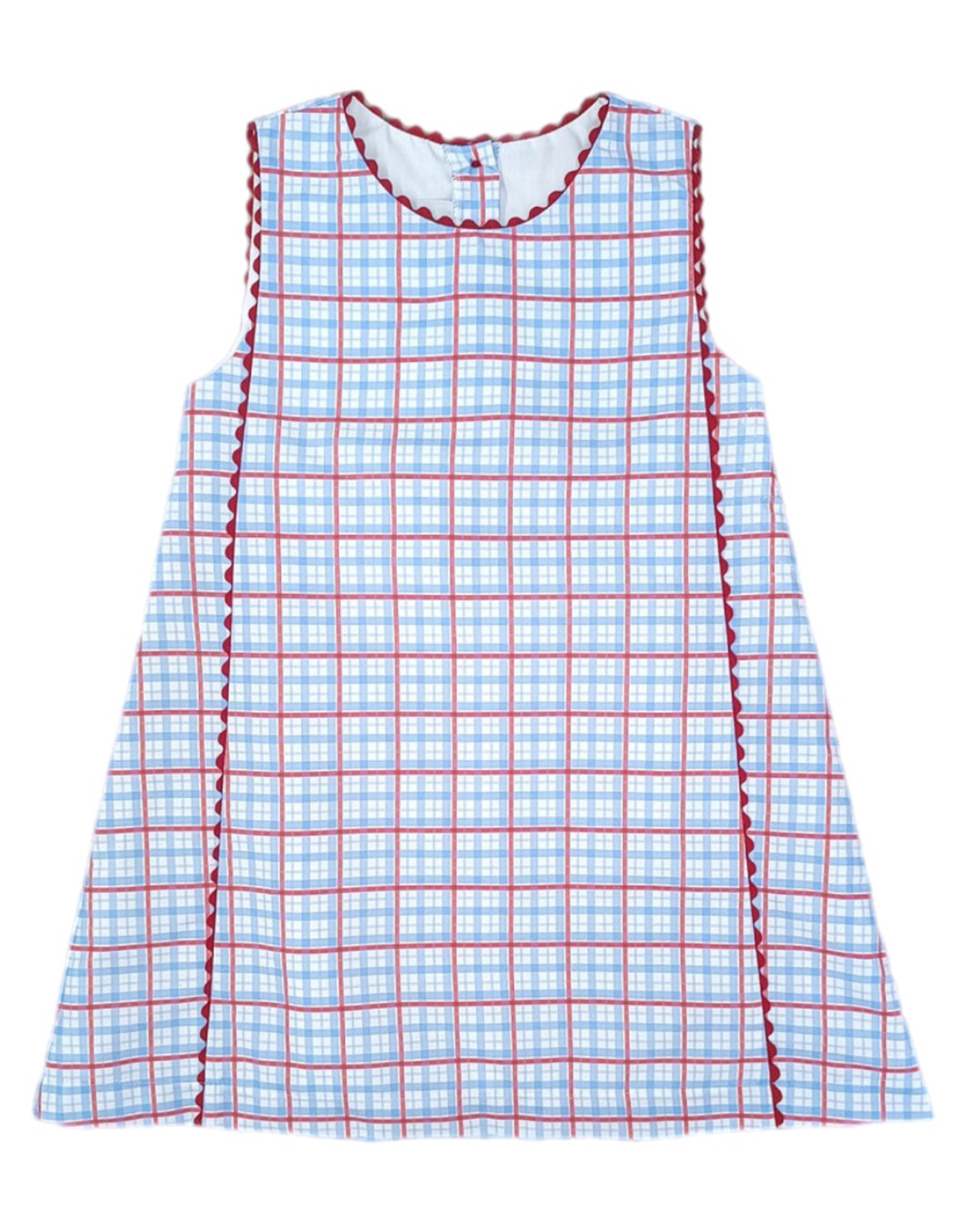 James and Lottie JL25 Shelby Dress Patriotic Plaid