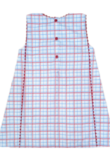 James and Lottie JL25 Shelby Dress Patriotic Plaid