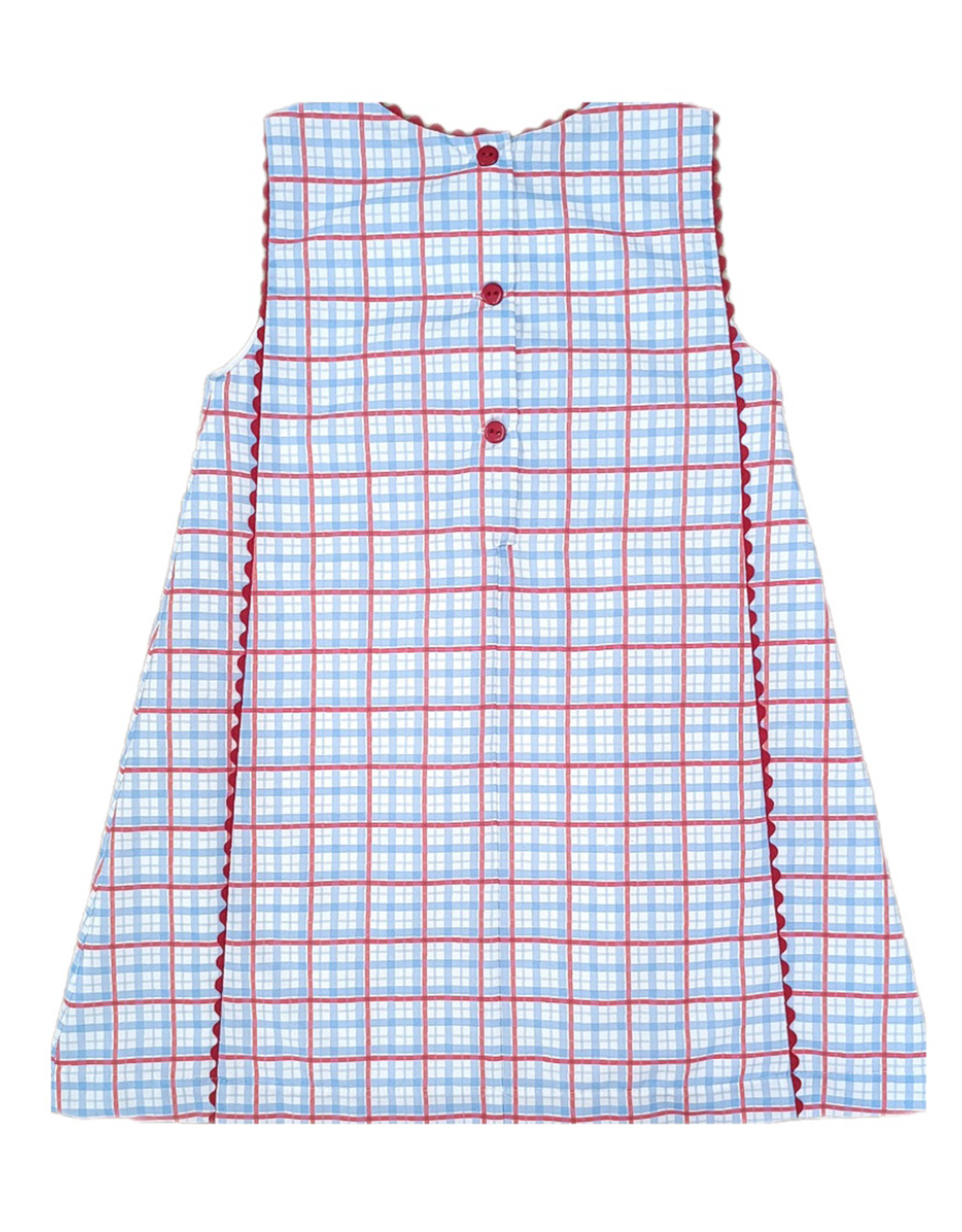 James and Lottie JL25 Shelby Dress Patriotic Plaid