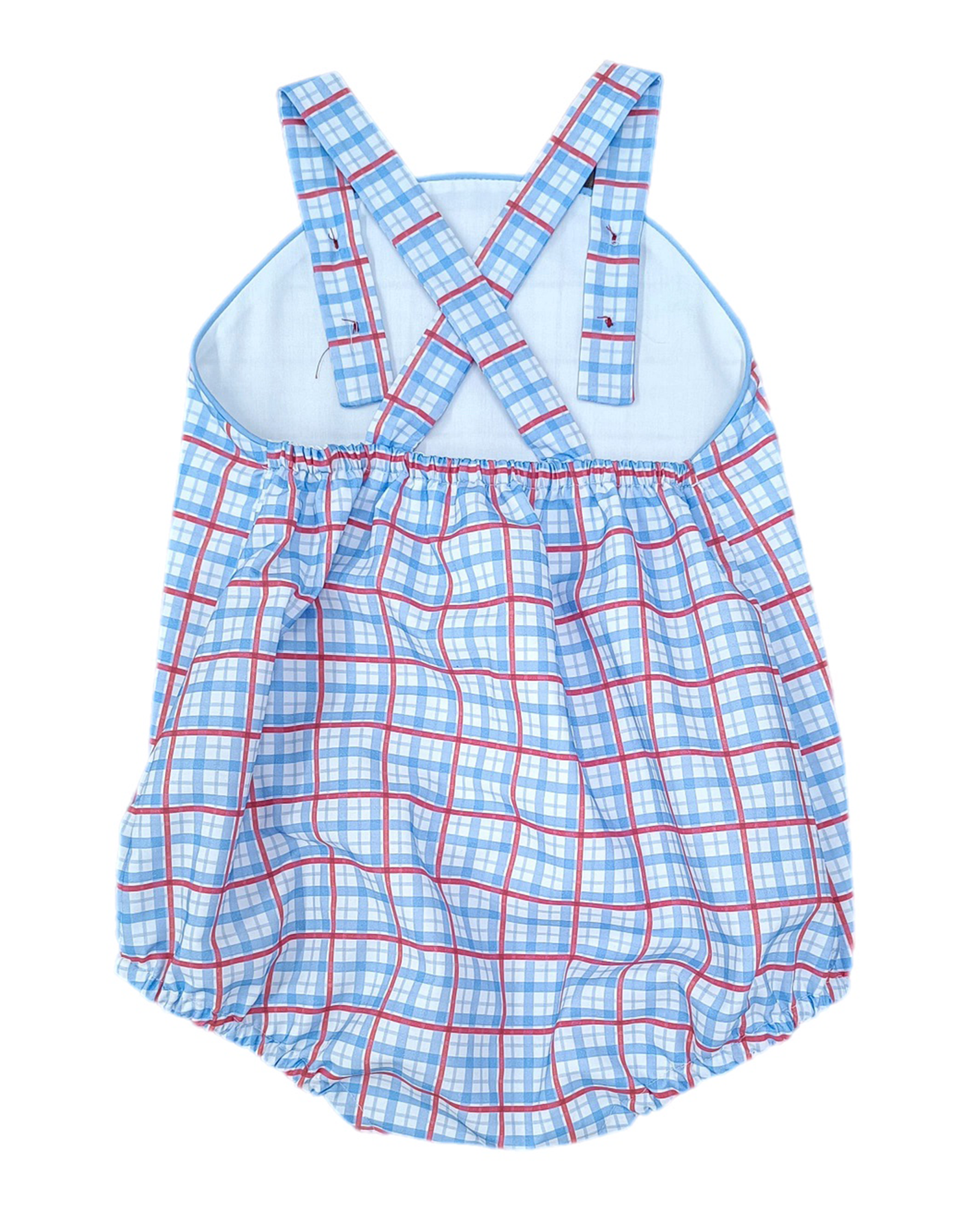James and Lottie JL25 Patriotic Plaid Louie Bubble