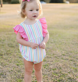 James and Lottie Stripe Knit Liza Bubble