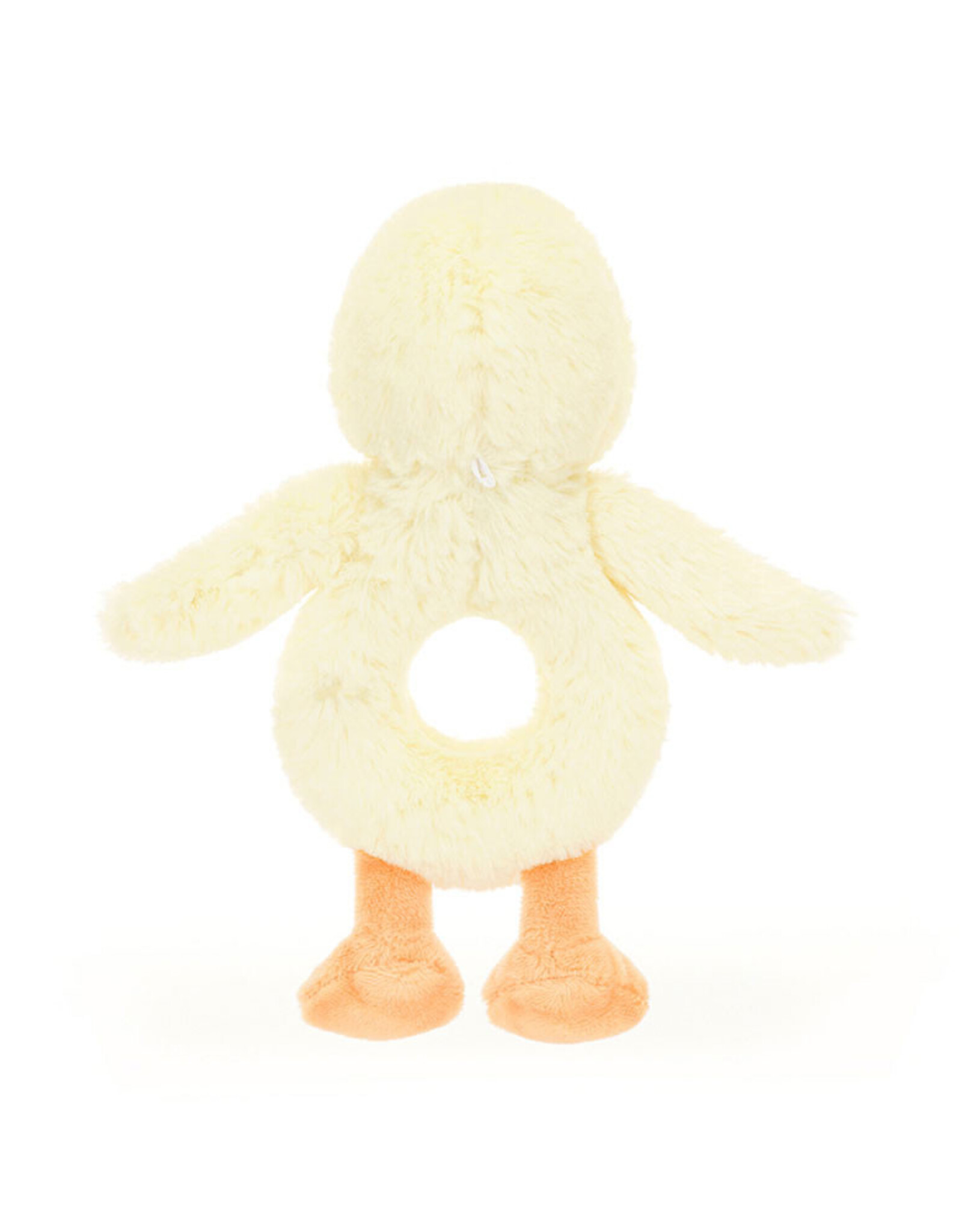 Jellycat Bashful Duckling Ring Rattle