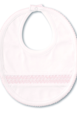 Kissy Kissy CLB Charmed Smocked Bib White/Pink