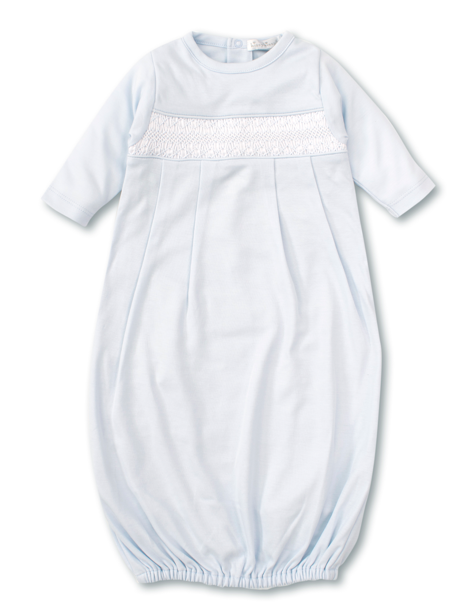 Kissy Kissy CLB Charmed Smocked  Sack Blue/Blue