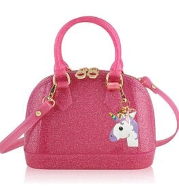 Carrying Kind Cate Purse Hot Pink Sparkle Unicorn Magic