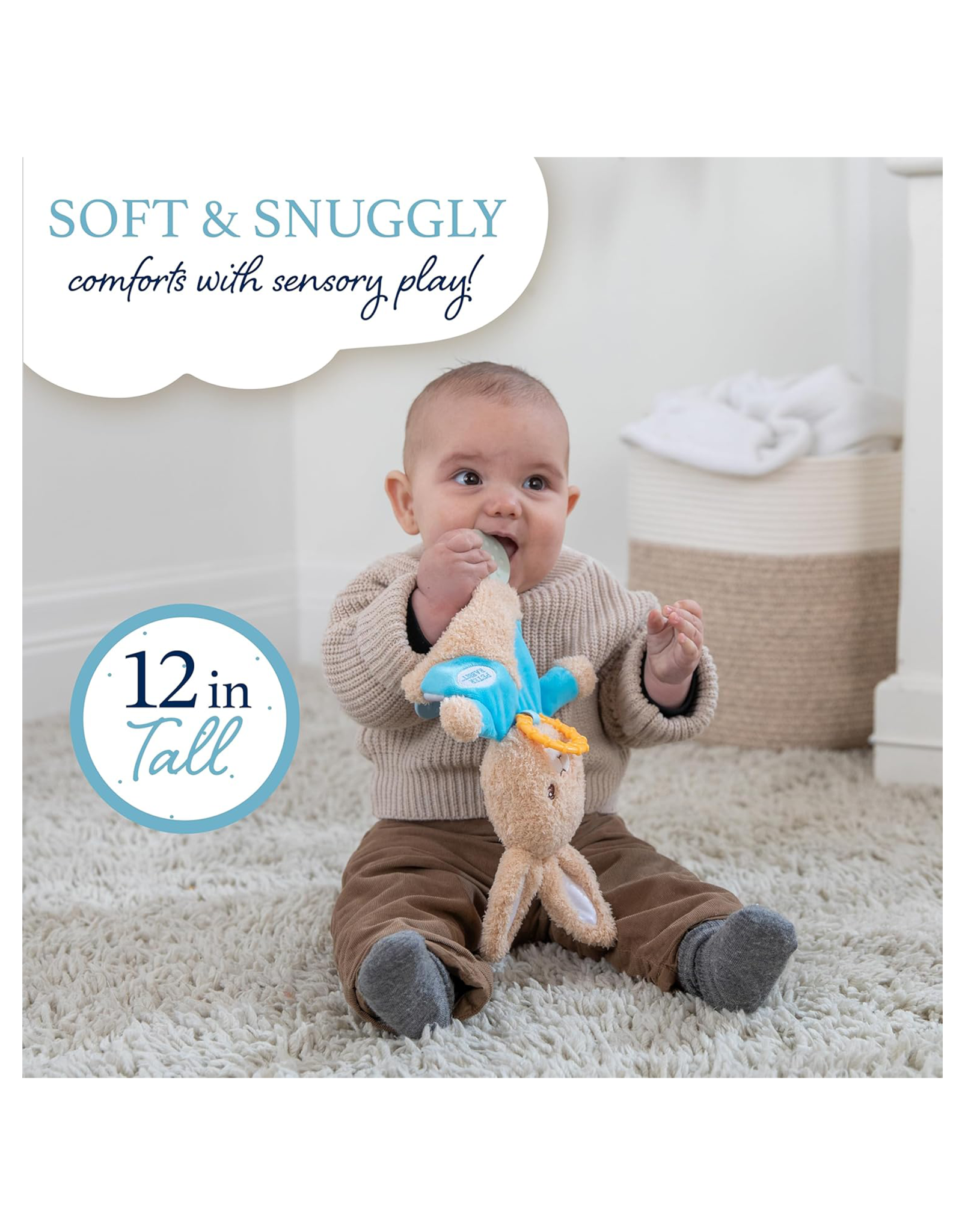Kids Preferred 24285 Peter Rabbit Sensory Blanket