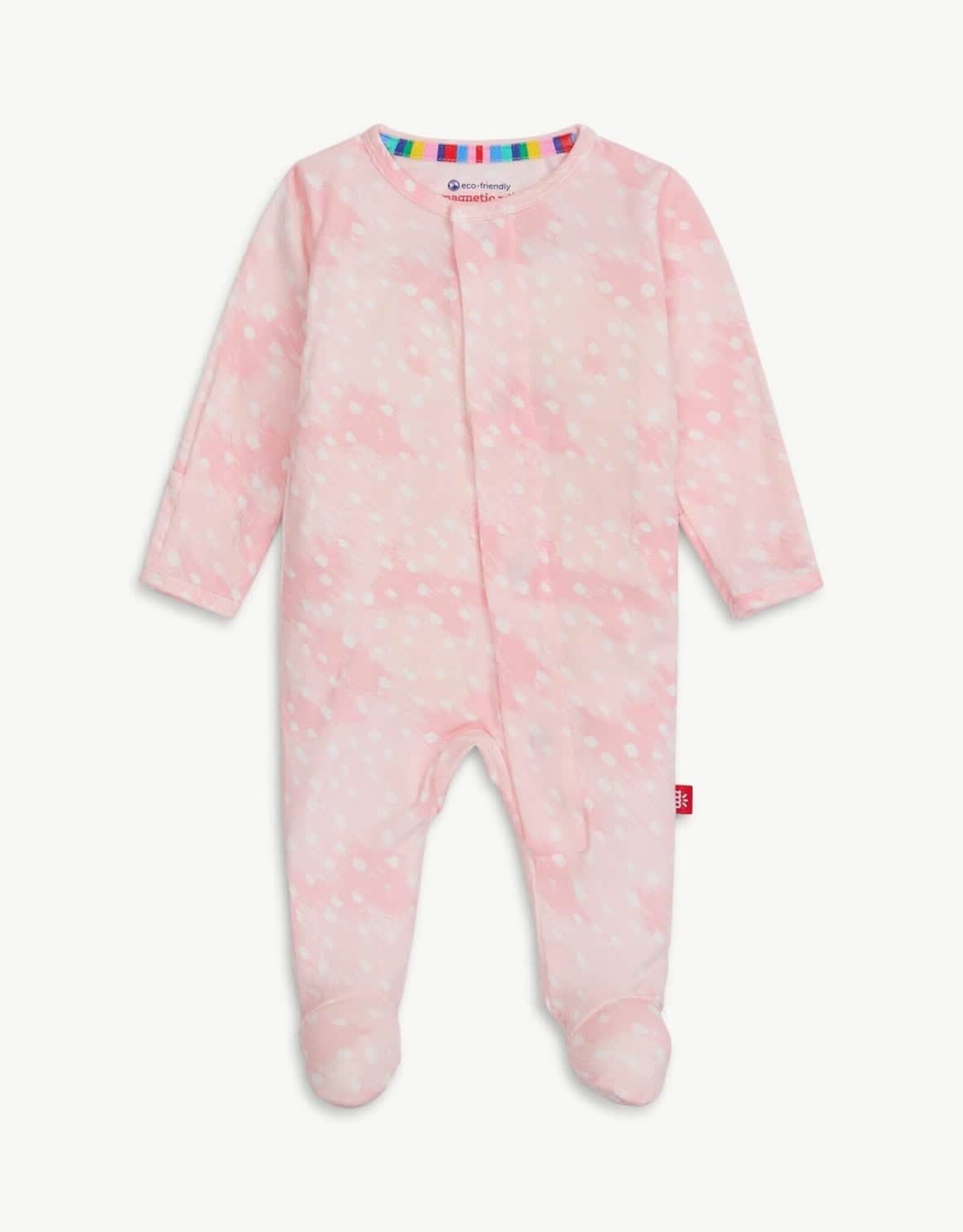 Magnetic Me MM Modal Footie Pink Doeskin