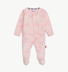 Magnetic Me Modal Footie Pink Doeskin