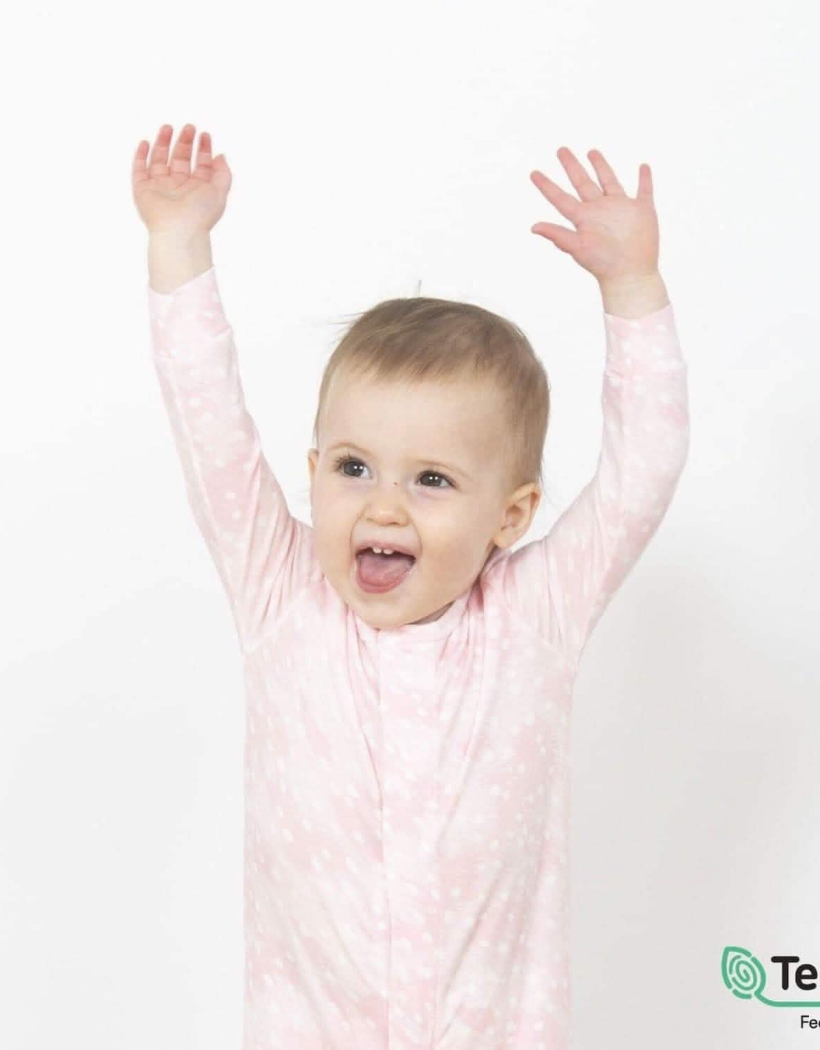 Magnetic Me MM Modal Footie Pink Doeskin