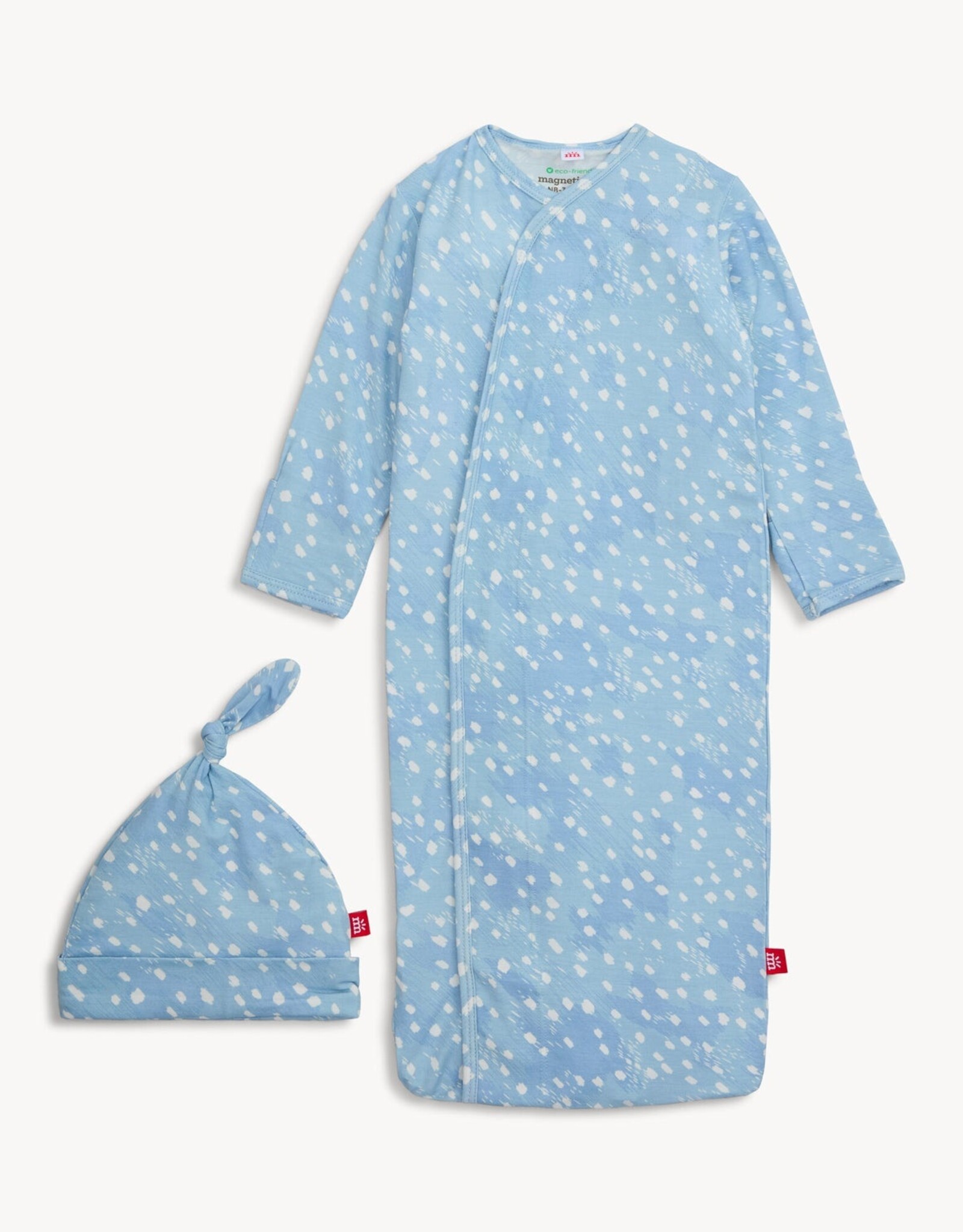 Magnetic Me MM Modal Gown/Hat Set Blue Doeskin