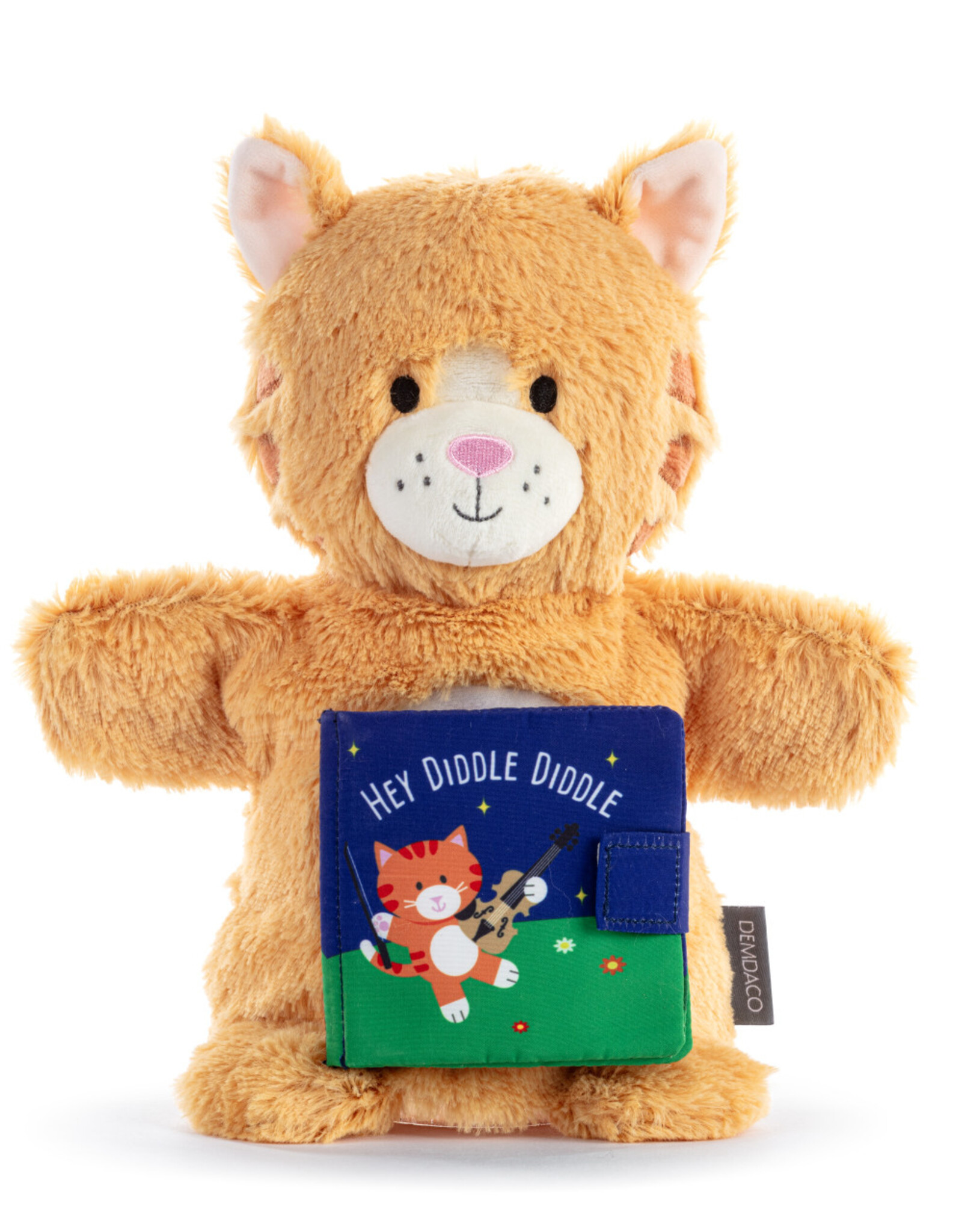 Demdaco Hey Diddle Diddle Puppet/Book
