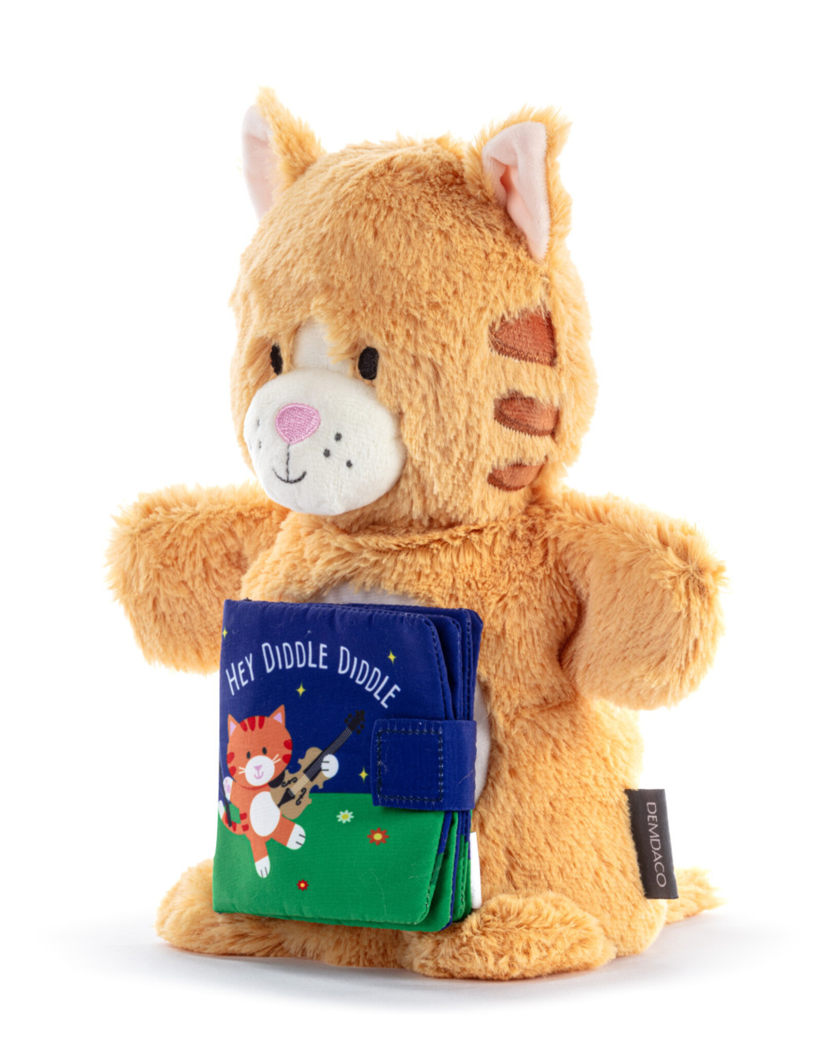 Demdaco Hey Diddle Diddle Puppet/Book