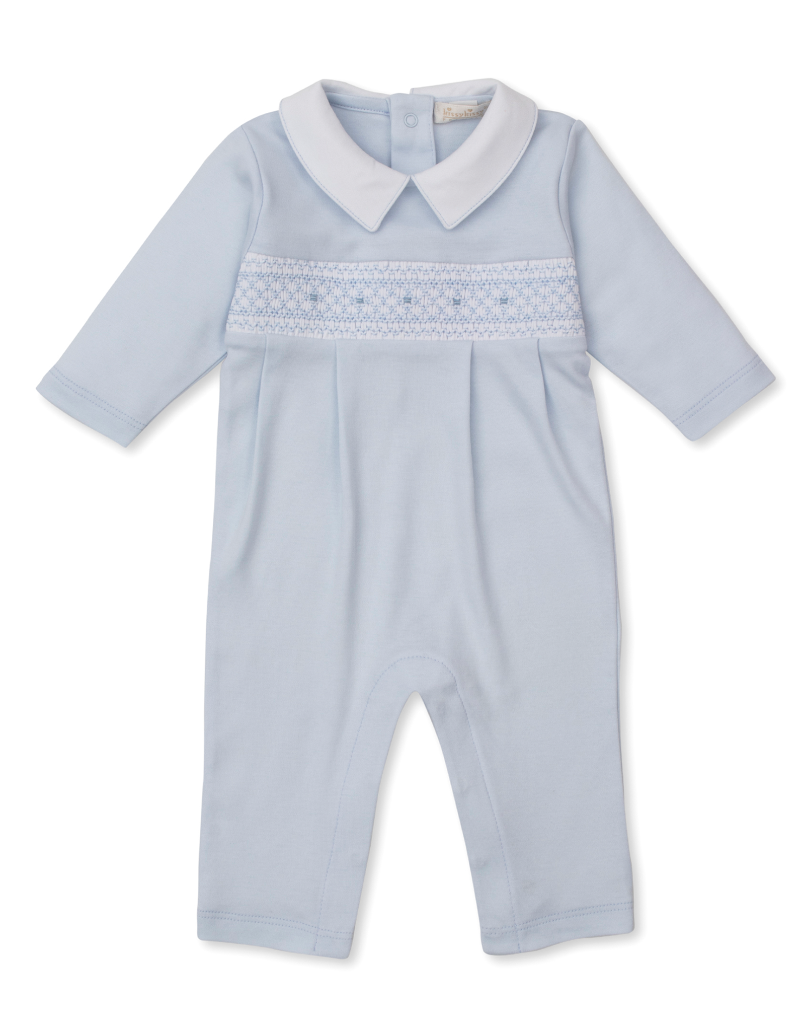 Kissy Kissy CLBF25 Smocked Playsuit Blue