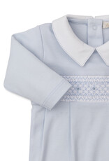 Kissy Kissy CLBF25 Smocked Playsuit Blue