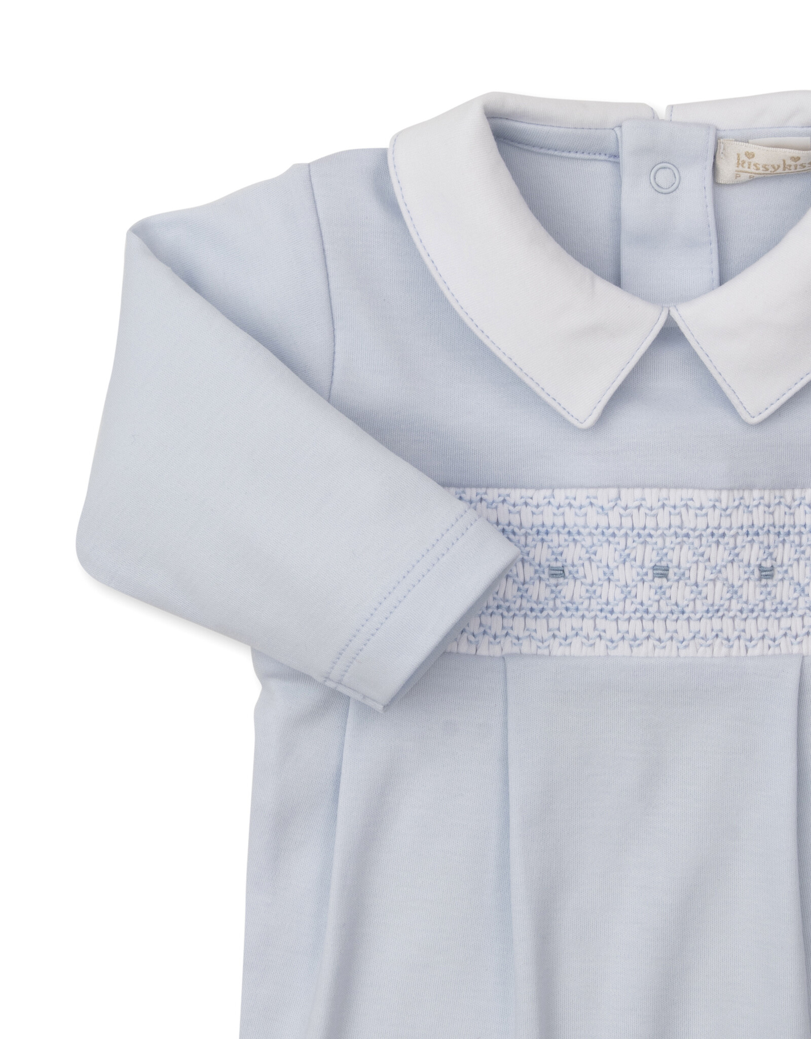 Kissy Kissy CLBF25 Smocked Playsuit Blue