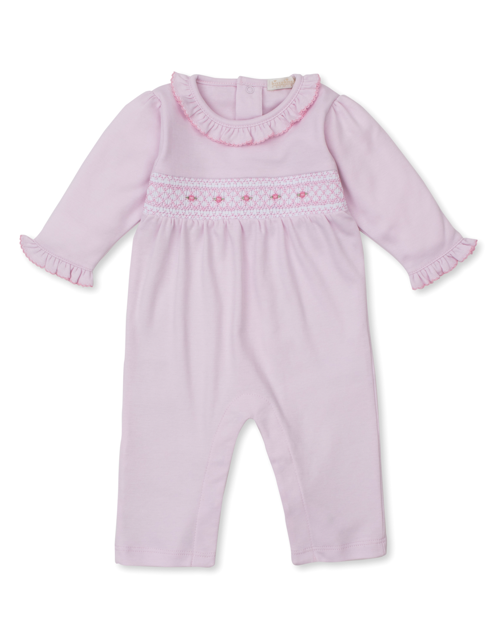 Kissy Kissy CLBF25 Smocked Playsuit Pink