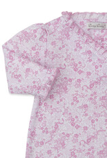 Kissy Kissy Old English Roses Footie Pink