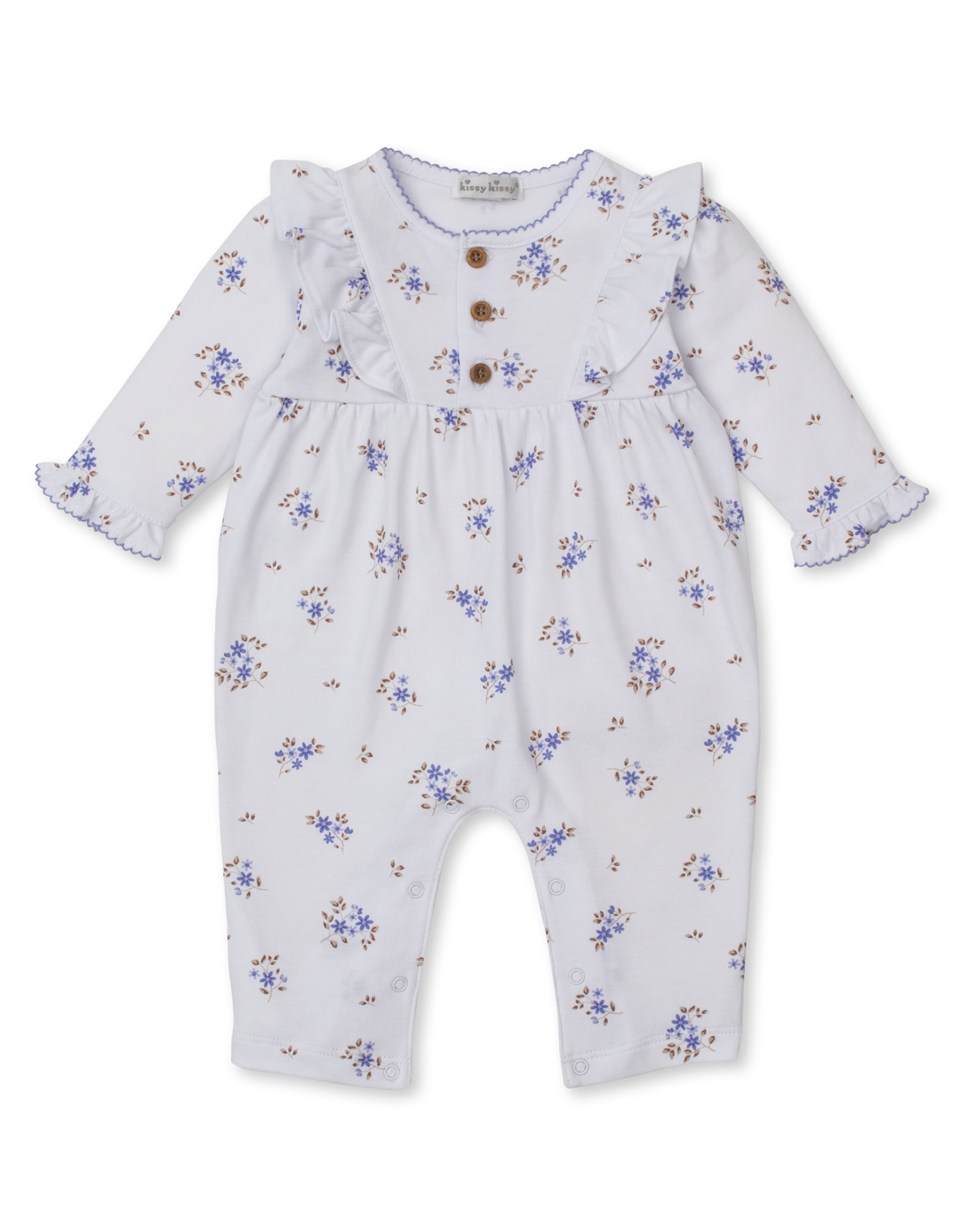 Kissy Kissy Tiny Blossoms Playsuit Lilac