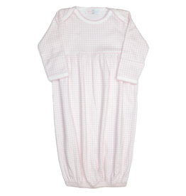 Baby Loren Pink Gingham Gown