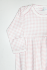 Baby Loren PGG-020 Pink Gingham Gown