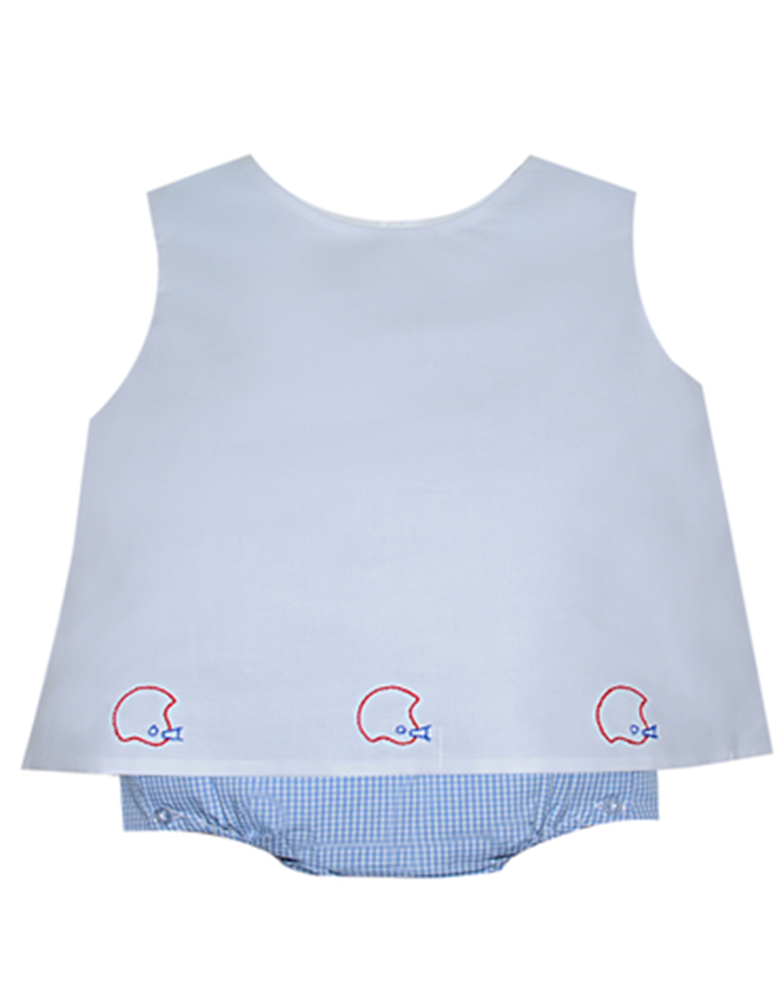 Southern Saturday Team Red/Blue Helmet Diaper Set