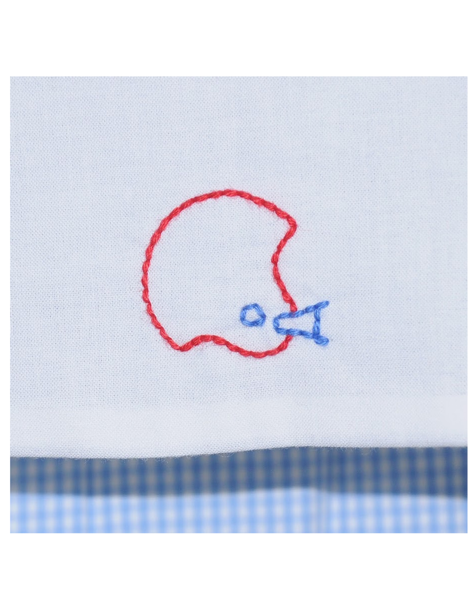 Southern Saturday Team Red/Blue Helmet Diaper Set